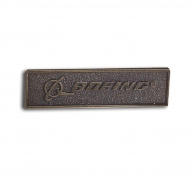 Boeing Bronze Signature Pin