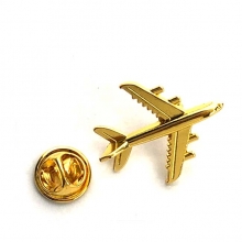 Airbus A380 Gold Pin
