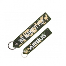 Military Airbus We Make it Fly Keyring