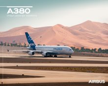 A380 Poster Ground View