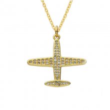 General Airplane Necklace 3