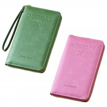 Zipper Passport Bag