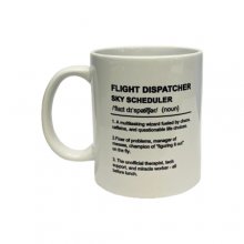 Flight Dispatcher Dictionary Mug