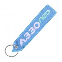 A330neo Remove Before Flight Large Keyring