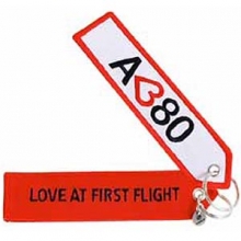 A380 Love at First Flight Keyfob