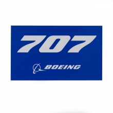 707 Blue Sticker