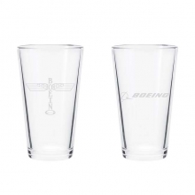 Boeing Totem Pint Glass